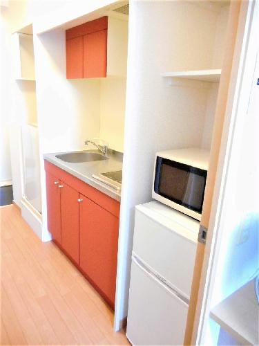 その他　電子レンジ、冷蔵庫完備