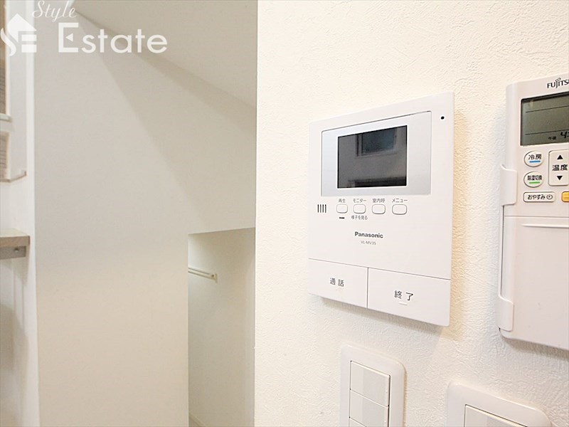 セキュリティ　モニター付きインターホン