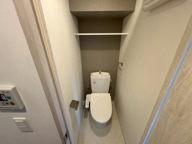 トイレ　ゆったりとした空間のトイレです