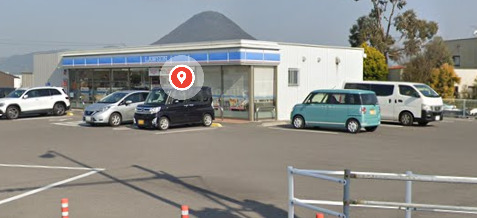 コンビニ　ローソン 丸亀柞原町店（コンビニ）まで1321m