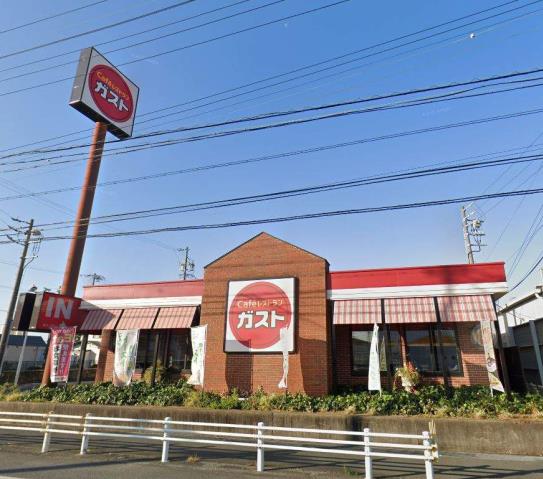 飲食店　ガスト磐田上岡田店（飲食店）まで378m