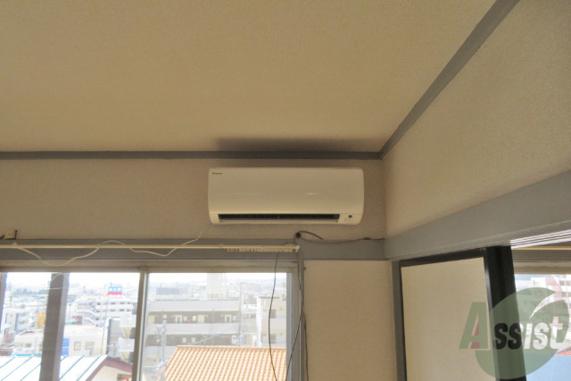 その他設備　エアコンも設置されているので毎日の暮らしが快適になりますね。