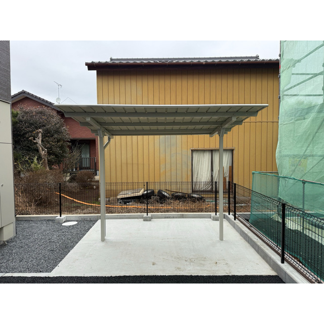 エントランス　建築中　イメージです