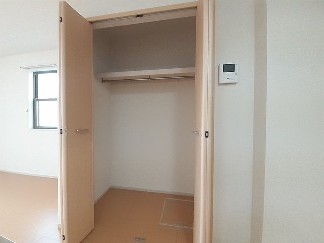 収納　大きなスペースがあり、収納には困りません