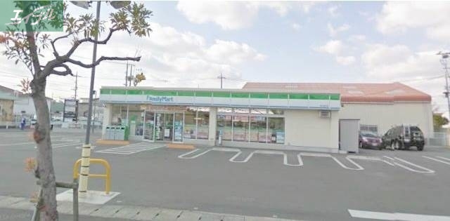 コンビニ　ファミリーマート岡山辰巳店（コンビニ）まで161m