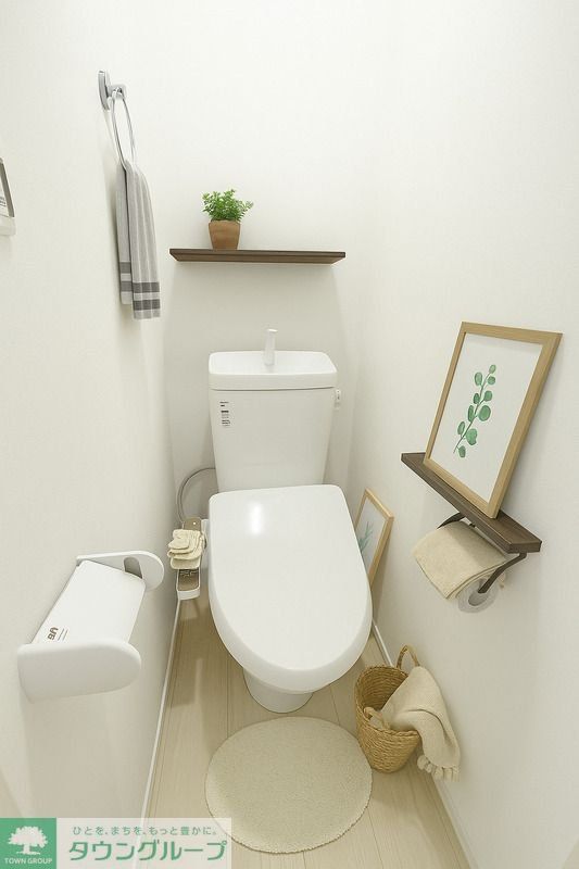 トイレ　建築中の為イメージです。