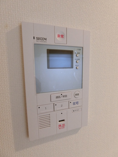 セキュリティ　操作がしやすいテレビインターフォンです