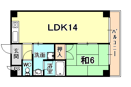 グランヴィア北夙川の間取り写真