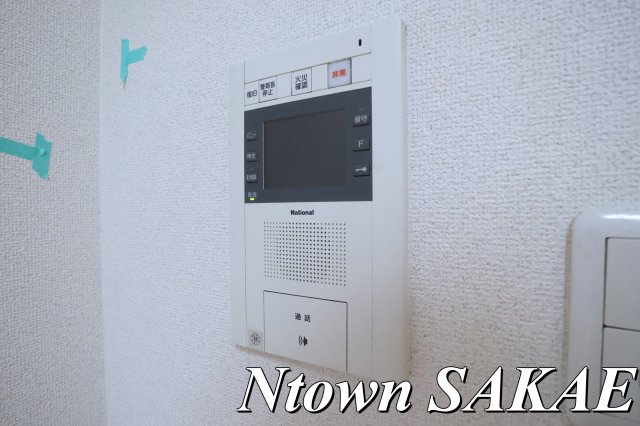 セキュリティ　モニター付きインターフォンです。