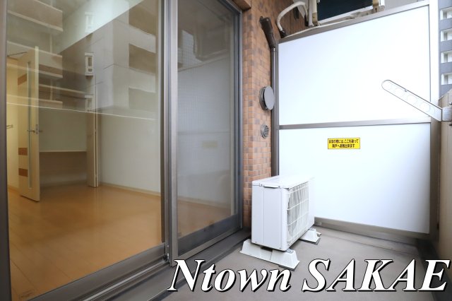 バルコニー　お洗濯にも便利なバルコニー付き