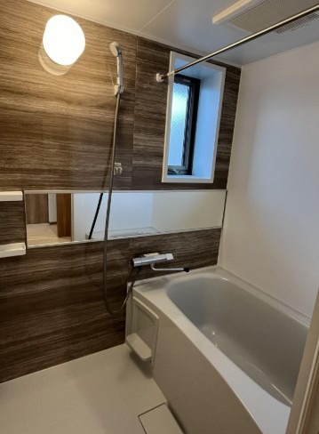 バス・シャワールーム　一日の疲れを癒せますね。