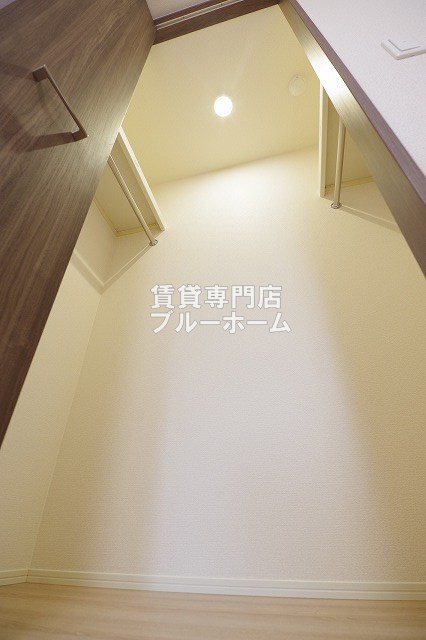 収納　大容量のウォークインクローゼットです！