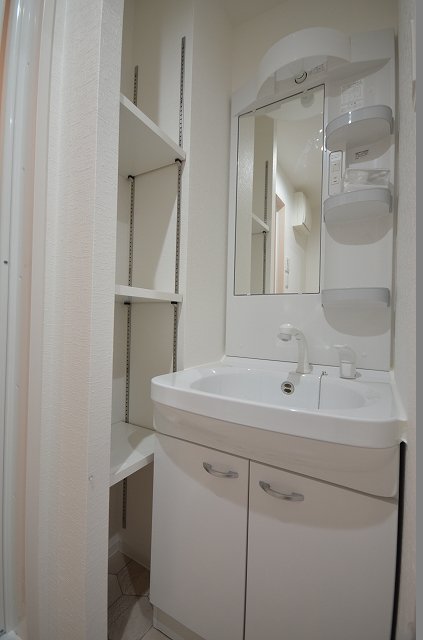 洗面設備　※同建物・別号室の写真です