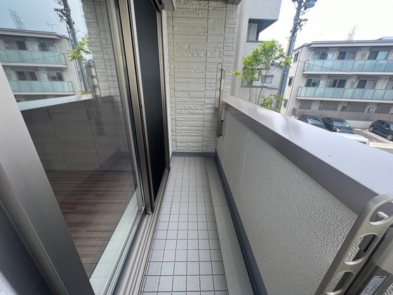 バルコニー　※別部屋の写真です