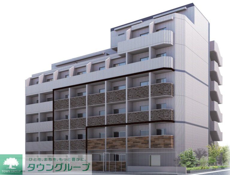 建物外観　完成イメージ図です。