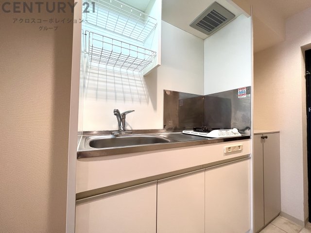 キッチン　ガスコンロ付きのミニキッチンです！