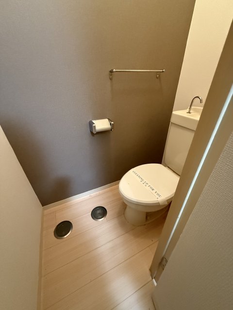 トイレ　同物件別号室のものです。