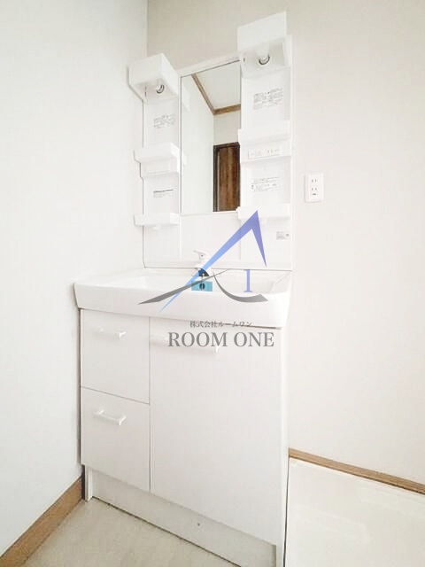 洗面設備　洗面台です。