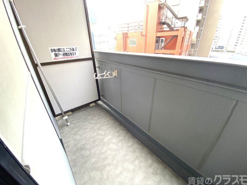 バルコニー　バルコニーはこちらです。