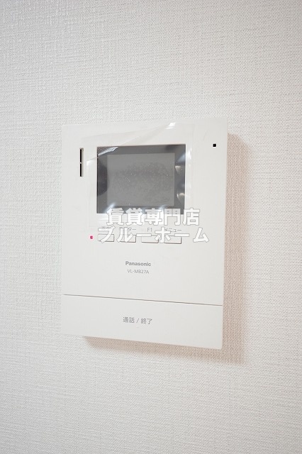 セキュリティ　安心のモニター付きインターホン！