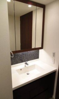 洗面設備　※こちらの写真は他部屋になり参考写真です