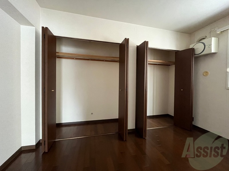 収納　各部屋に収納があります。すっきり片づけましょう！