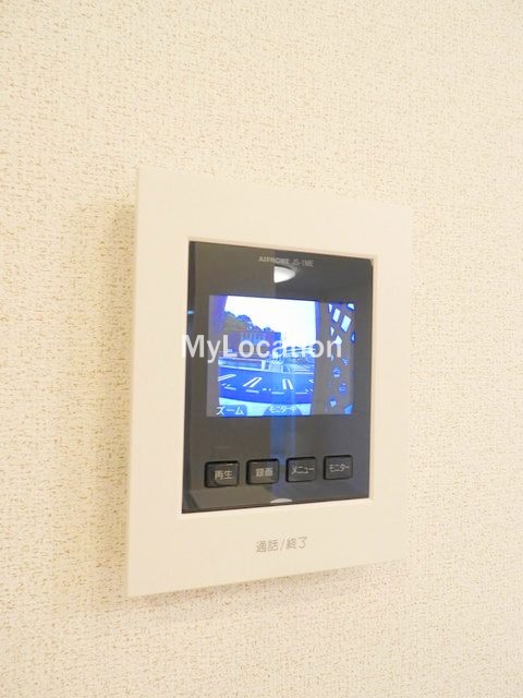 セキュリティ　☆モニター付きインターホンです☆
