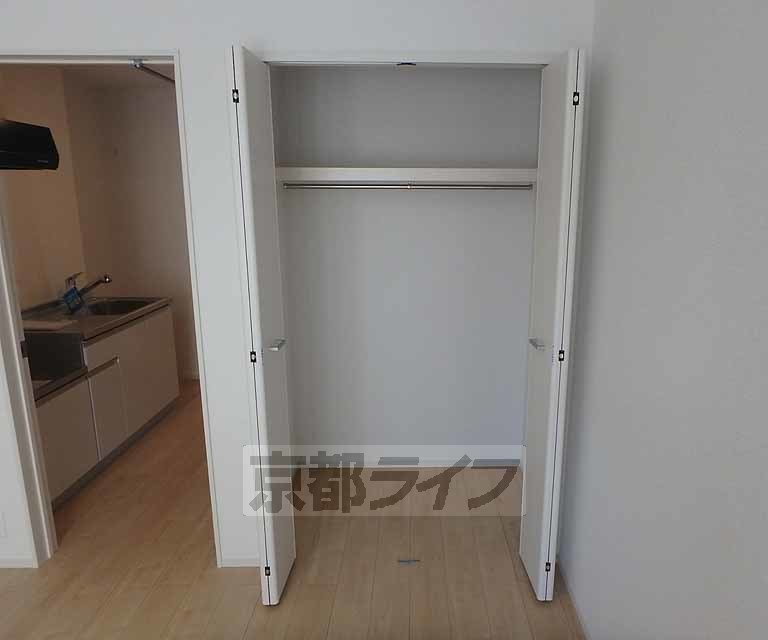 収納　奥行きのある収納スペースです