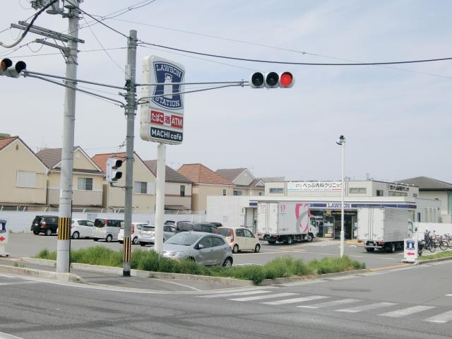 コンビニ　ローソン宇治半白店（コンビニ）まで656m