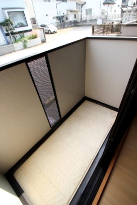 バルコニー　広々としたバルコニーです