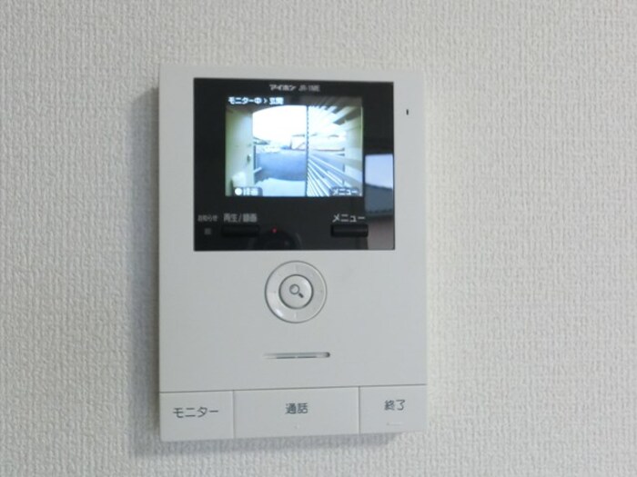 セキュリティ　録画機能付きカラモニターインターホン
