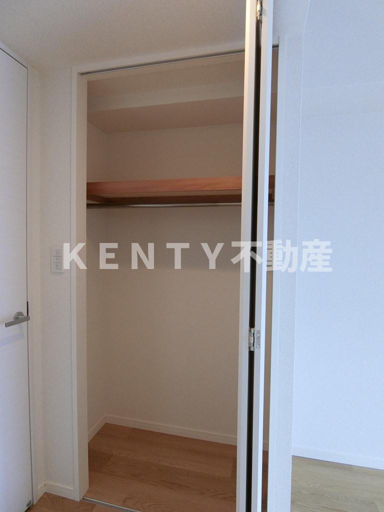 収納　十分な収納スペースがあります