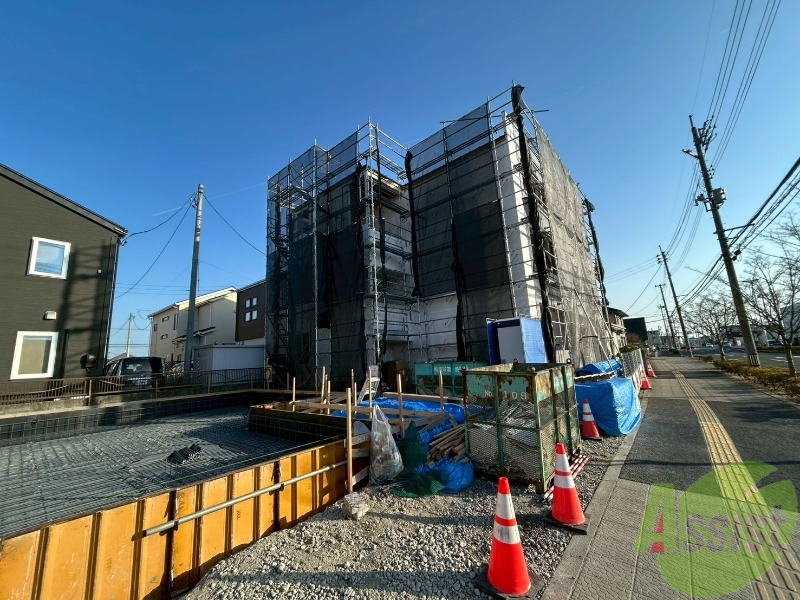 建物外観　仙台市若林区荒井１丁目　「仮）荒井１丁目新築アパートＢ棟」