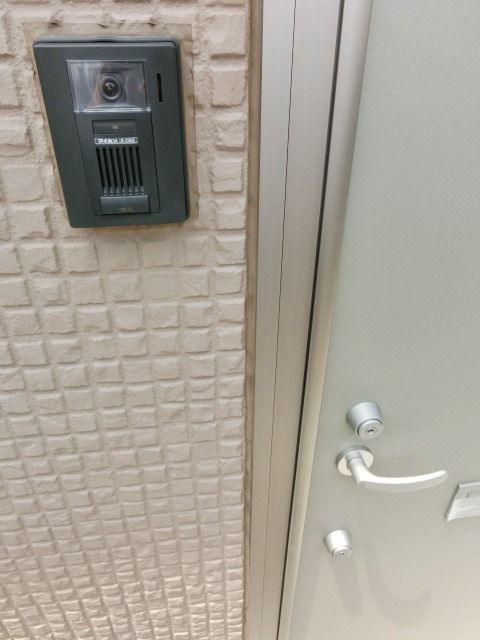 セキュリティ　来訪者の分かる女性に人気の設備。