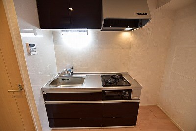 キッチン　２口コンロビルドインシステムキッチン