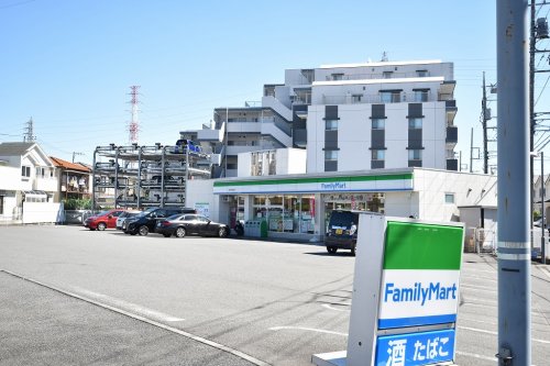 コンビニ　ファミリーマート 日野甲州街道店（コンビニ）まで454m