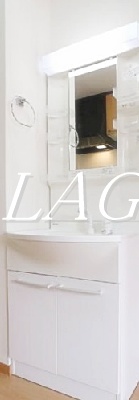 洗面設備　洗面台です。