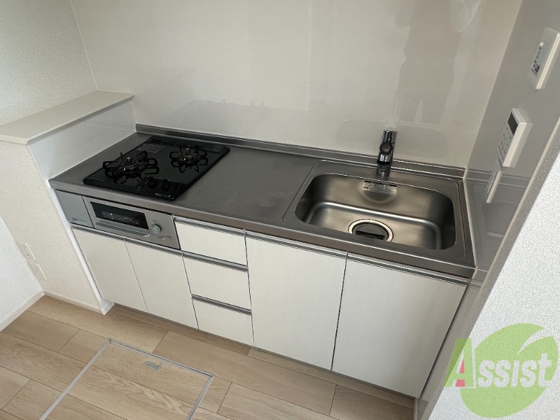 キッチン　キッチンは調理スペースもしっかりあっていいですね～