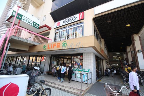 スーパー　ライフ向ヶ丘遊園店（スーパー）まで566m