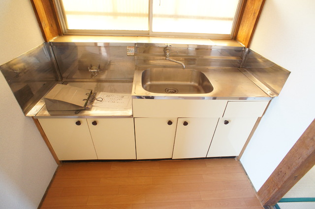 キッチン　自炊派にはうれしい☆ガスコンロ設置可能キッチンです♪