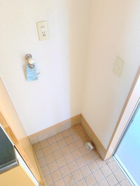 その他設備　洗濯機置き場です