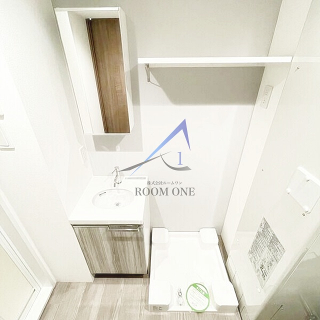 洗面設備　洗面台です。