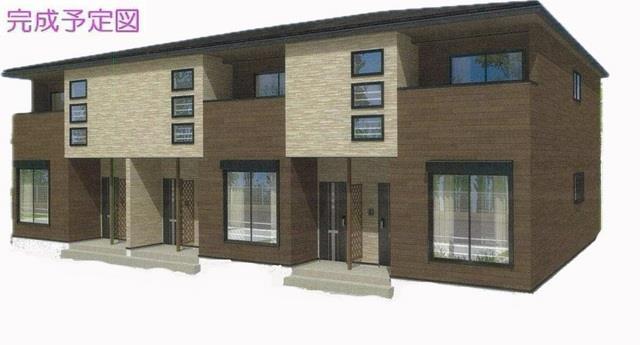 建物外観　完成予定図