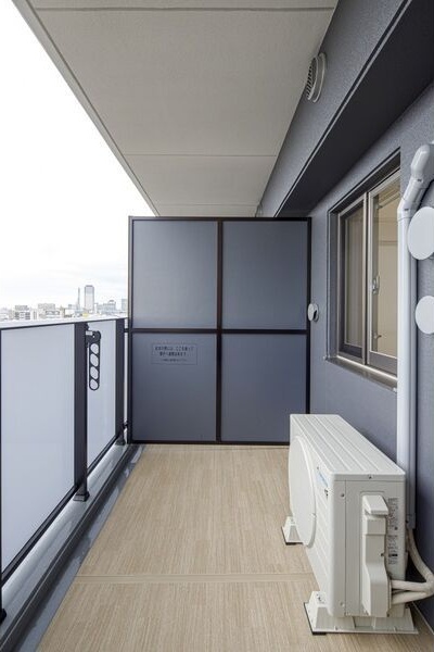 バルコニー　バルコニーがあります