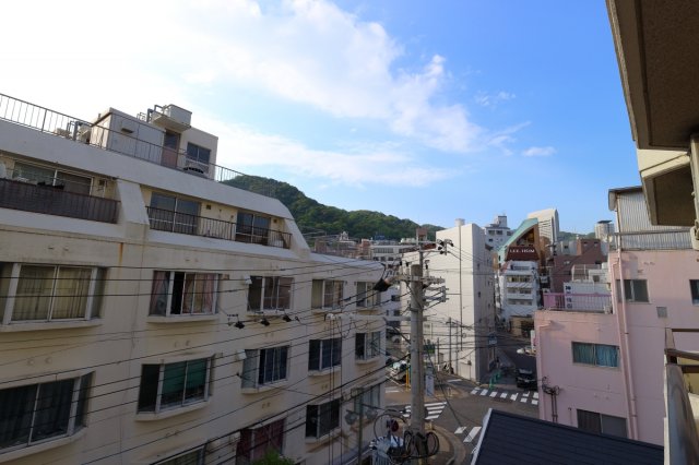 眺望　ベランダからの眺望です。