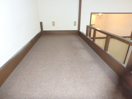 その他部屋・スペース　ロフトの上はカーペットが敷いてあります。