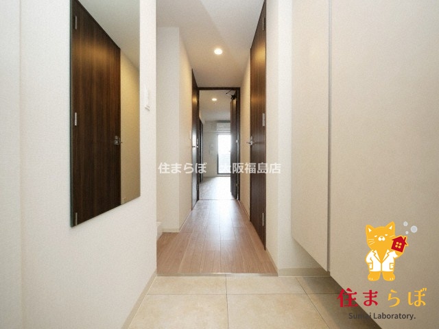 玄関　出入りのしやすさを確認