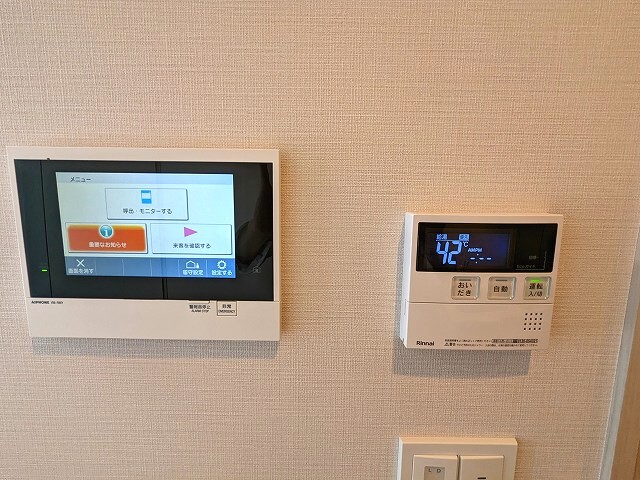 セキュリティ　録画等多機能なTVモニター付インターホンセキュリティ