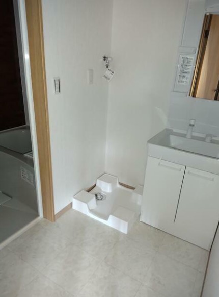 洗面設備　同管理施工参考写真