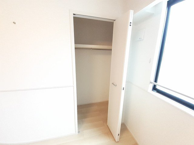 収納　たっぷりとした収納スペースです